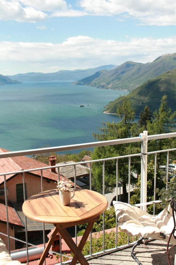 Vista Lago Maccagno Buitenkant foto